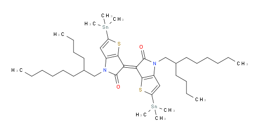 (E)-4,4'-bis(2-butyloctyl)-2,2'-bis(trimethylstannyl)-[6,6'-bithieno[3,2-b]pyrrolylidene]-5,5'(4H,4'H)-dione
