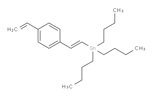 (E)-tributyl(4-vinylstyryl)stannane