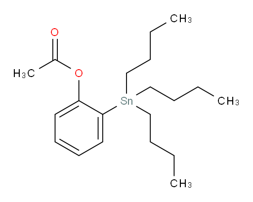 2-(tributylstannyl)phenyl acetate