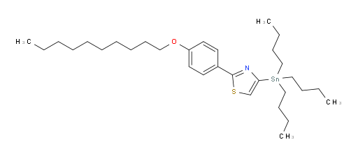 2-(4-(decyloxy)phenyl)-4-(tributylstannyl)thiazole