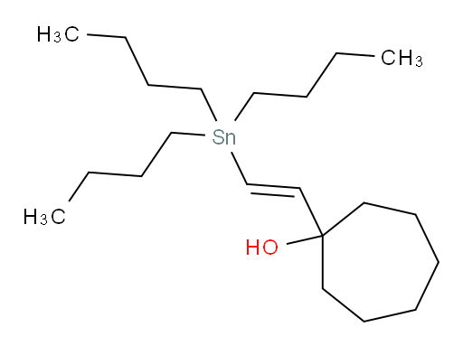 (E)-1-(2-(tributylstannyl)vinyl)cycloheptanol
