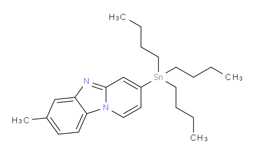 7-methyl-3-(tributylstannyl)benzo[4,5]imidazo[1,2-a]pyridine