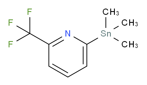 2-(trifluoromethyl)-6-(trimethylstannyl)pyridine