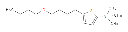 (5-(4-butoxybutyl)thiophen-2-yl)trimethylstannane