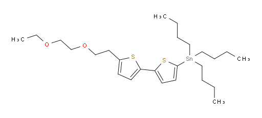 tributyl(5'-(2-(2-ethoxyethoxy)ethyl)-[2,2'-bithiophen]-5-yl)stannane