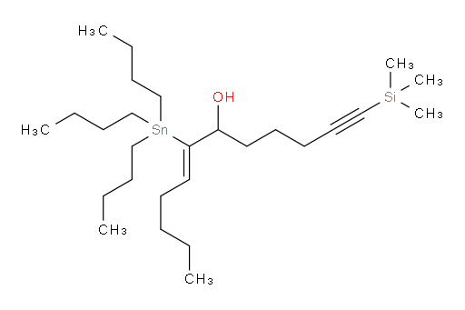 (Z)-7-(tributylstannyl)-1-(trimethylsilyl)dodec-7-en-1-yn-6-ol