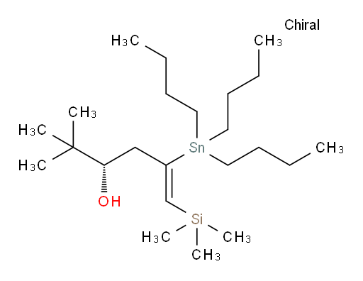 (S,Z)-2,2-dimethyl-5-(tributylstannyl)-6-(trimethylsilyl)hex-5-en-3-ol