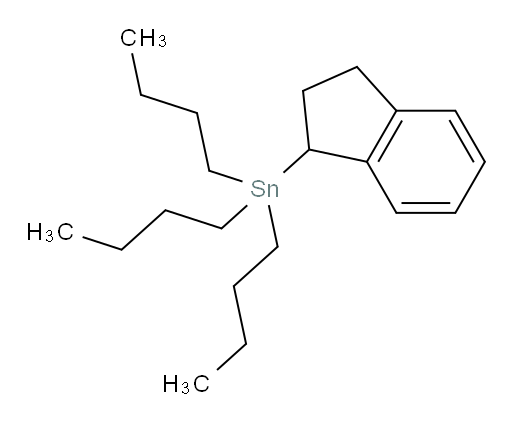 tributyl(2,3-dihydro-1H-inden-1-yl)stannane