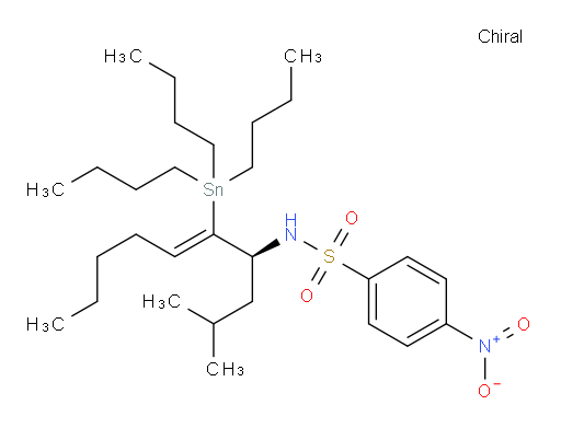 (S,Z)-N-(2-methyl-5-(tributylstannyl)dec-5-en-4-yl)-4-nitrobenzenesulfonamide