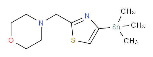 4-((4-(trimethylstannyl)thiazol-2-yl)methyl)morpholine