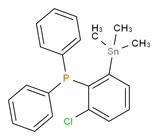 (2-chloro-6-(trimethylstannyl)phenyl)diphenylphosphine