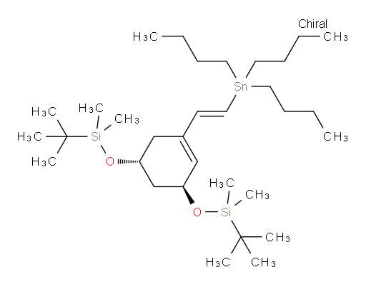 (((1R,3S)-5-((E)-2-(tributylstannyl)vinyl)cyclohex-4-ene-1,3-diyl)bis(oxy))bis(tert-butyldimethylsilane)