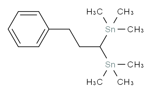 (3-phenylpropane-1,1-diyl)bis(trimethylstannane)