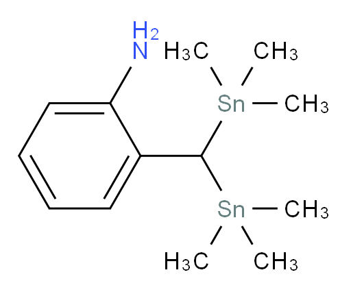 2-(bis(trimethylstannyl)methyl)aniline