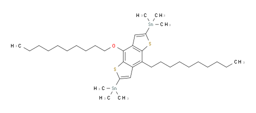 (4-decyl-8-(decyloxy)benzo[1,2-b:4,5-b']dithiophene-2,6-diyl)bis(trimethylstannane)