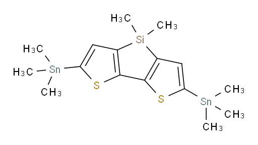 4,4-dimethyl-2,6-bis(trimethylstannyl)-4H-silolo[3,2-b:4,5-b']dithiophene
