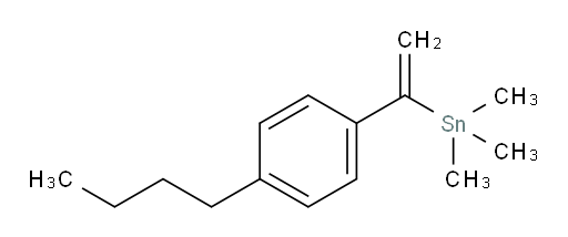 (1-(4-butylphenyl)vinyl)trimethylstannane