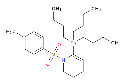 1-tosyl-6-(tributylstannyl)-1,2,3,4-tetrahydropyridine