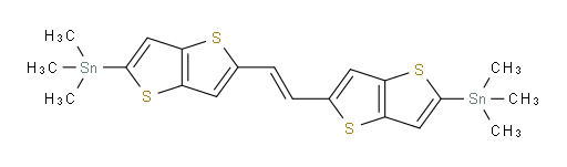 (E)-1,2-bis(5-(trimethylstannyl)thieno[3,2-b]thiophen-2-yl)ethene