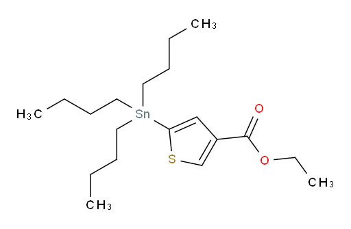 ethyl 5-(tributylstannyl)thiophene-3-carboxylate