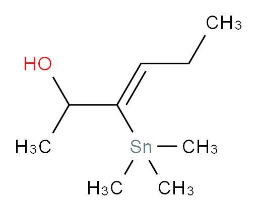 (Z)-3-(trimethylstannyl)hex-3-en-2-ol