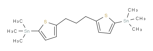 1,3-bis(5-(trimethylstannyl)thiophen-2-yl)propane