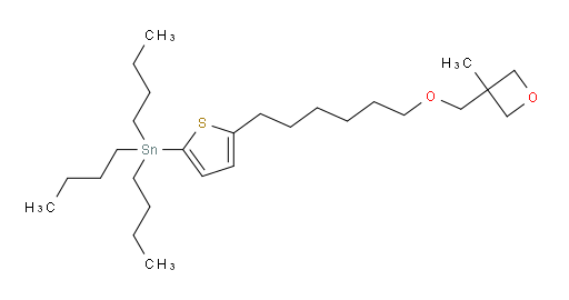 tributyl(5-(6-((3-methyloxetan-3-yl)methoxy)hexyl)thiophen-2-yl)stannane