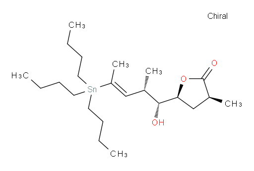 (3S,5S)-5-((1R,2S,E)-1-hydroxy-2-methyl-4-(tributylstannyl)pent-3-en-1-yl)-3-methyldihydrofuran-2(3H)-one