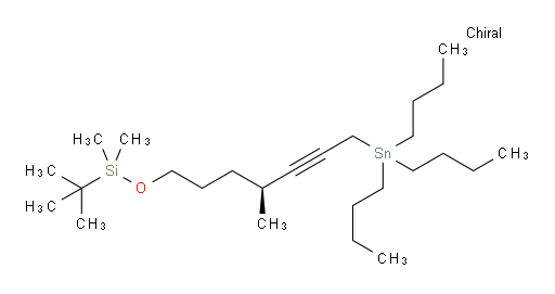 (S)-tert-butyldimethyl((4-methyl-7-(tributylstannyl)hept-5-yn-1-yl)oxy)silane