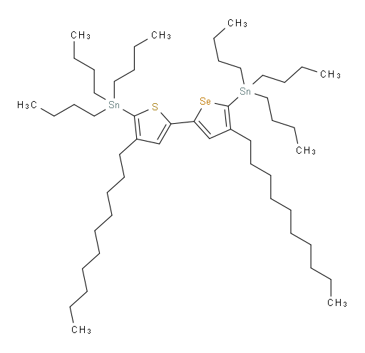 tributyl(3-decyl-5-(4-decyl-5-(tributylstannyl)selenophen-2-yl)thiophen-2-yl)stannane