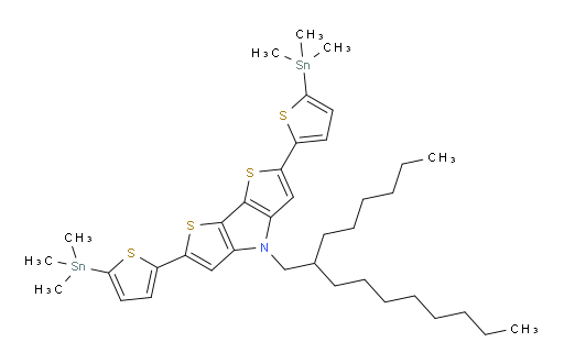 4-(2-hexyldecyl)-2,6-bis(5-(trimethylstannyl)thiophen-2-yl)-4H-dithieno[3,2-b:2',3'-d]pyrrole