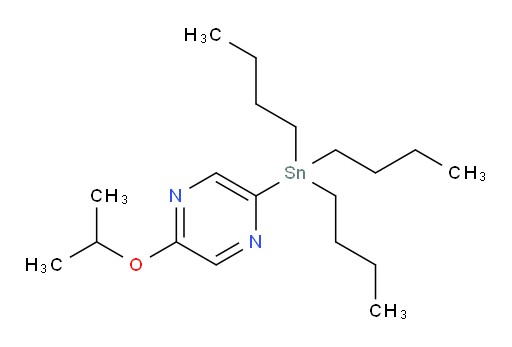 2-isopropoxy-5-(tributylstannyl)pyrazine