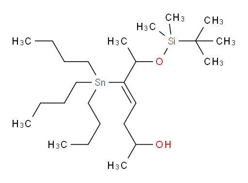 (Z)-6-((tert-butyldimethylsilyl)oxy)-5-(tributylstannyl)hept-4-en-2-ol