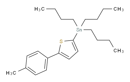 tributyl(5-(p-tolyl)thiophen-2-yl)stannane