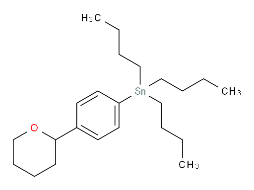 tributyl(4-(tetrahydro-2H-pyran-2-yl)phenyl)stannane