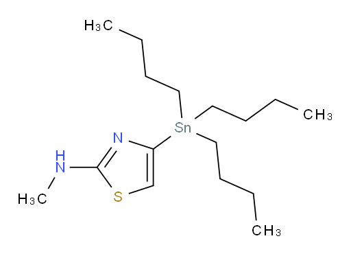 N-methyl-4-(tributylstannyl)thiazol-2-amine