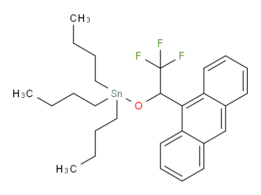 (1-(anthracen-9-yl)-2,2,2-trifluoroethoxy)tributylstannane
