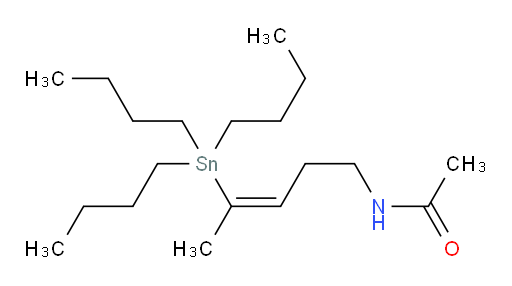 (Z)-N-(4-(tributylstannyl)pent-3-en-1-yl)acetamide