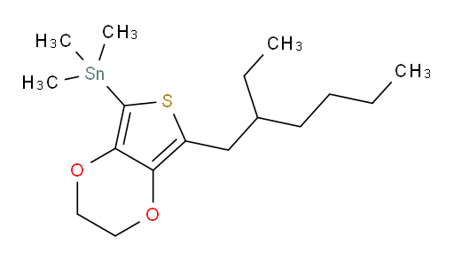 (7-(2-ethylhexyl)-2,3-dihydrothieno[3,4-b][1,4]dioxin-5-yl)trimethylstannane