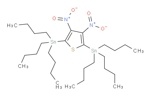 (3,4-dinitrothiophene-2,5-diyl)bis(tributylstannane)