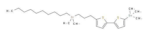decyldimethyl(3-(5'-(trimethylstannyl)-[2,2'-bithiophen]-5-yl)propyl)silane