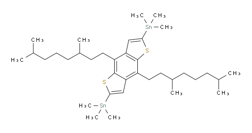 (4,8-bis(3,7-dimethyloctyl)benzo[1,2-b:4,5-b']dithiophene-2,6-diyl)bis(trimethylstannane)