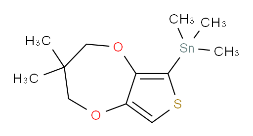 (3,3-dimethyl-3,4-dihydro-2H-thieno[3,4-b][1,4]dioxepin-6-yl)trimethylstannane