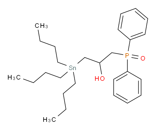 (2-hydroxy-3-(tributylstannyl)propyl)diphenylphosphine oxide