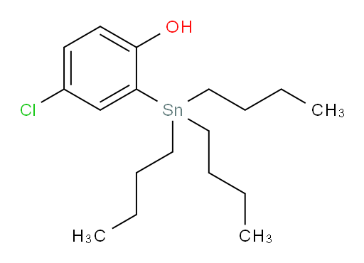 4-chloro-2-(tributylstannyl)phenol