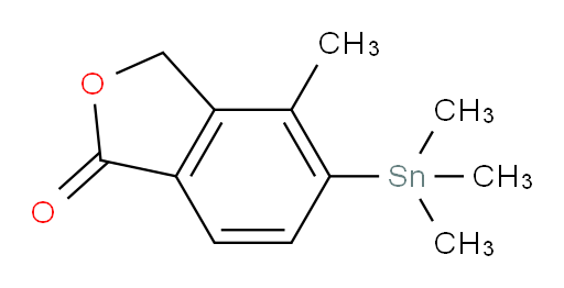 4-methyl-5-(trimethylstannyl)isobenzofuran-1(3H)-one
