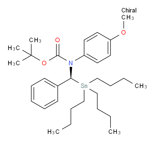 (S)-tert-butyl (4-methoxyphenyl)(phenyl(tributylstannyl)methyl)carbamate