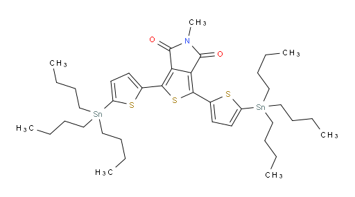 5-methyl-1,3-bis(5-(tributylstannyl)thiophen-2-yl)-4H-thieno[3,4-c]pyrrole-4,6(5H)-dione