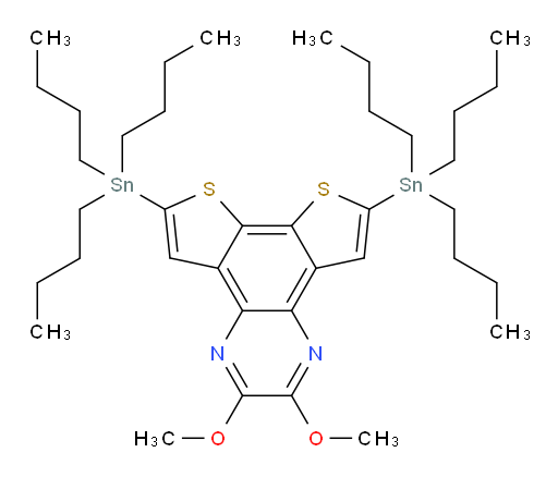 2,3-dimethoxy-6,9-bis(tributylstannyl)dithieno[3,2-f:2',3'-h]quinoxaline