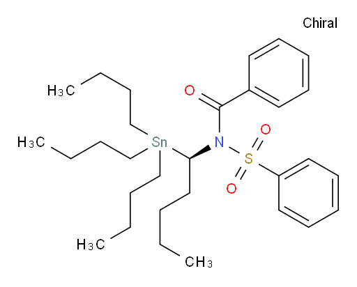 (R)-N-(苯基磺酰基)-N-(1-(三丁基锡基)戊基)苯甲酰胺